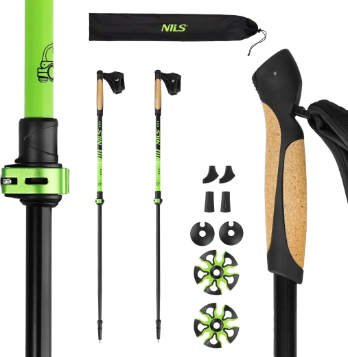 NILS nordic walking bot parafa markolattal és gyorskioldóval