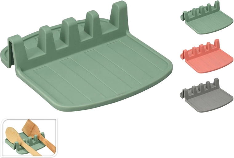 TPE konyhai eszköztartó 15 × 14 × 4,2 cm, színmix