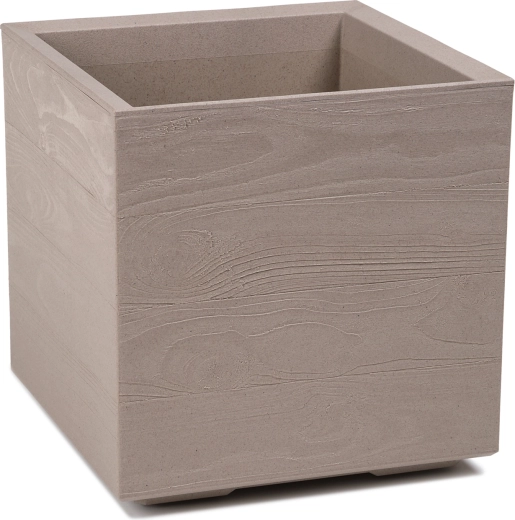 Karo Eco Coffee virágtartó latte 40 × 40 cm görgőkön