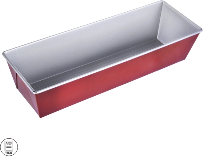 Fém forma püspökkenyérhez 35 × 11 cm