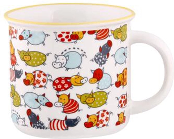 Toro kerámia bögre 350 ml állatmintával