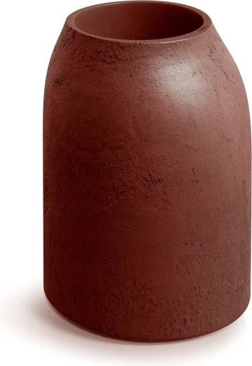 Epocco Bold virágtartó, 48 cm, vörösbarna, matt, fagyálló PE