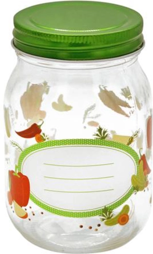 Toro befőttesüveg fedéllel 500 ml