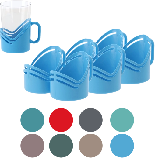 Jagiełło műanyag pohártartó készlet, 6 db