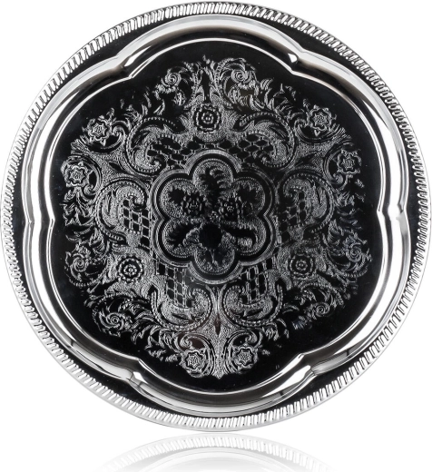 AKCENT tál krómozott fémből, 35 cm