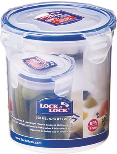 LOCKnLOCK élelmiszertartó doboz 700 ml, lég- és vízálló