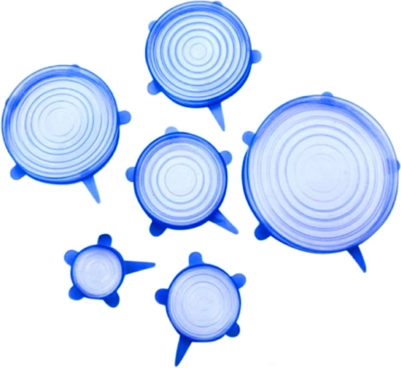 Ag636b szilikon fedők 6 db kék