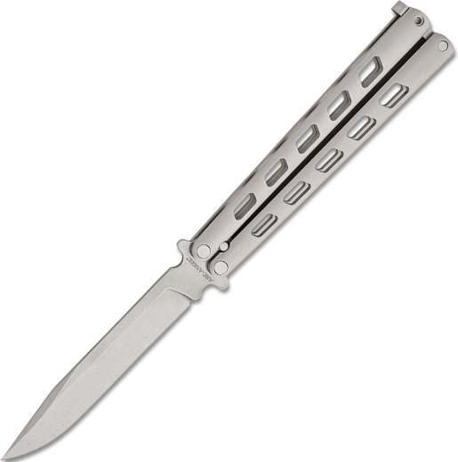 Cold Steel Arc Angel balisong kés, 11,4 cm, szatén, alumínium markolatok
