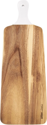 Orion WHITELINE akácfa vágódeszka fogantyúval 48,5 × 18,5 cm