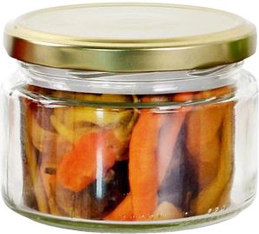 Befőttes üveg fedővel 265 ml