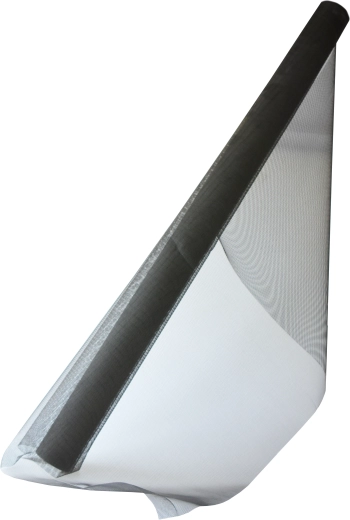 Üvegszálas rovarháló ablakra, 1 × 30 m, fekete