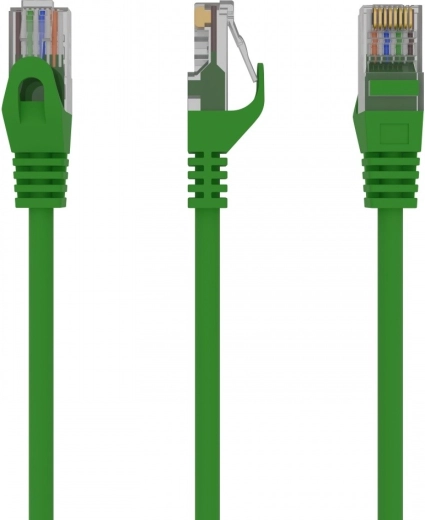 Cat 6 UTP 1,5 m-es zöld hálózati patchkábel