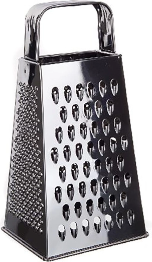 Rozsdamentes, négylapos CULINARIA reszelő, 21 cm