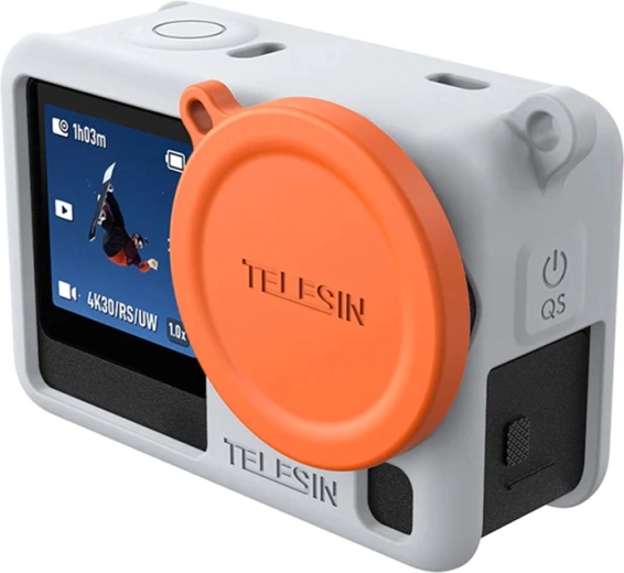 Telesin szilikon védőtok DJI Osmo Action 6-hoz, szürke