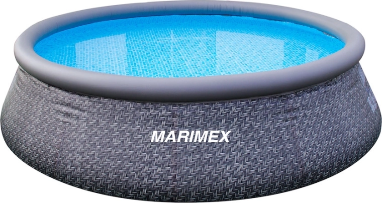Marimex Tampa medence 3,66 × 0,91 m, tartozékok nélkül, rattan mintával