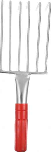 Kézi kerti kultivátor 6 foggal, 32 cm