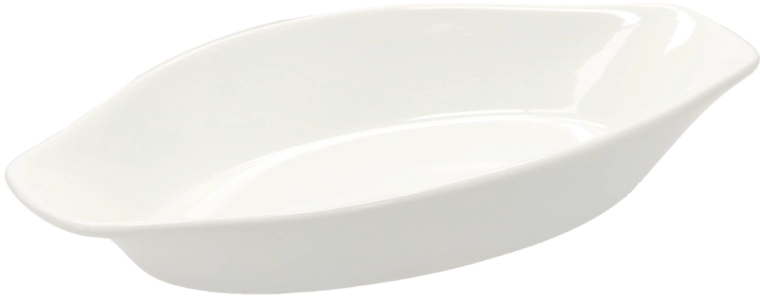 Porcelán szervírozó tál 25 × 13,5 × 3,5 cm