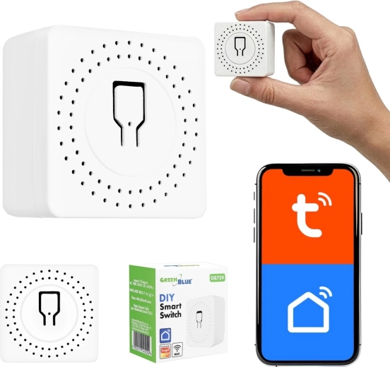 Wi‑Fi relé elektro szerelvénydobozba GreenBlue – 1 db