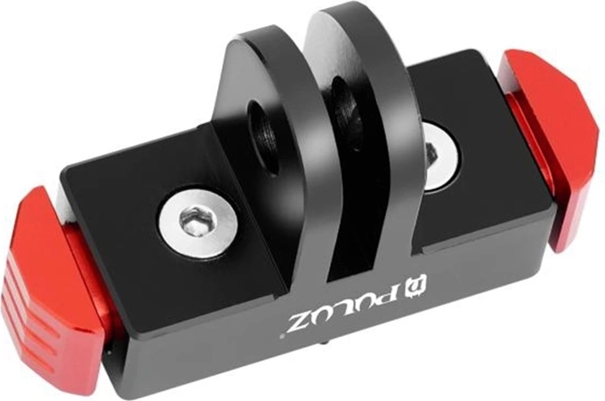 Mágneses gyorskioldós tartó PULUZ GoPro HERO13 Black / MAX2 kamerához (fekete és piros)