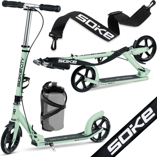 Soke City roller zöld