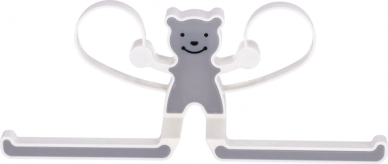 Multifunkcionális macis fogas - szürke