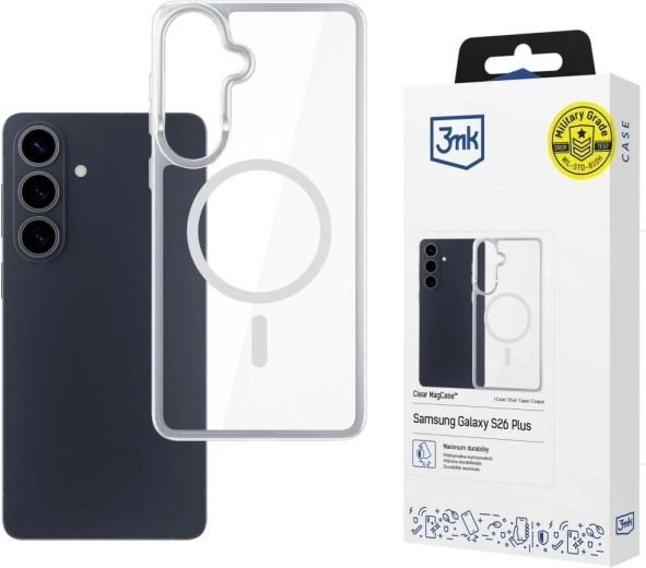 Armor MagCase tok Samsung Galaxy S26-hoz mágneses MagSafe támogatással