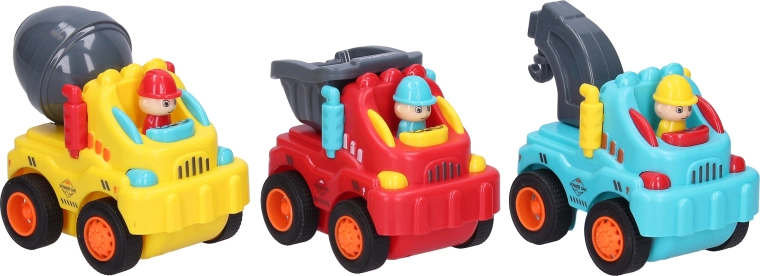 Építő játékautó 9,5 cm