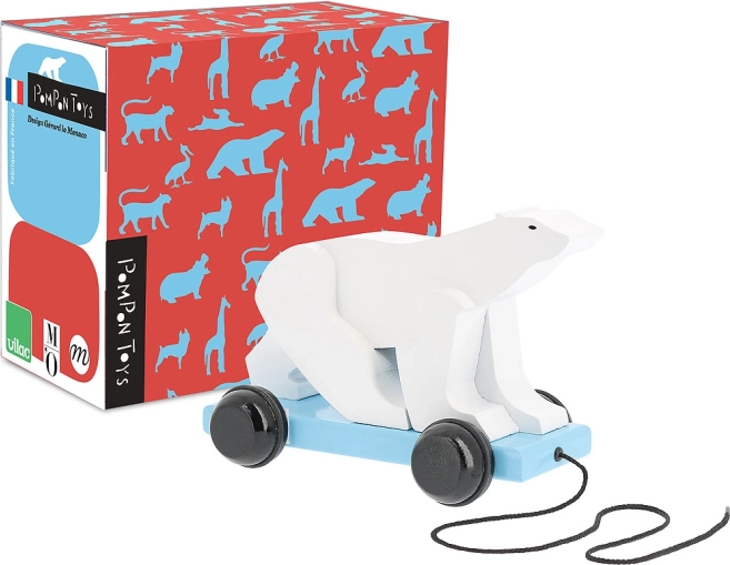 Vilac húzható jegesmedve Pompon