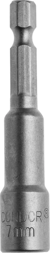 Mágneses adapter 1/4" 7 mm, hatszög