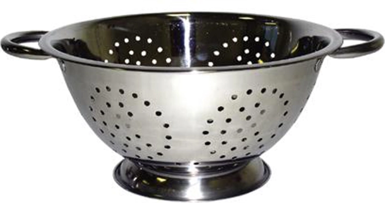 TORO rozsdamentes acél szűrő fülekkel, 24,5 cm