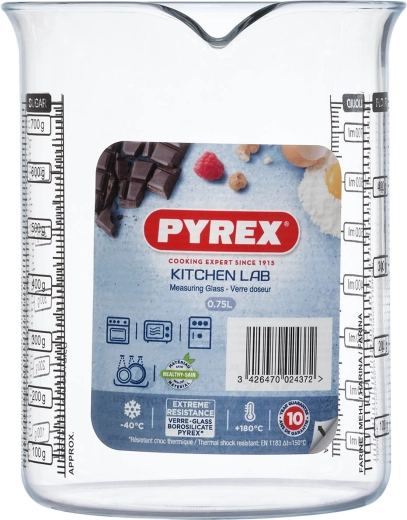 PYREX üveg mérőkancsó 0,75 l