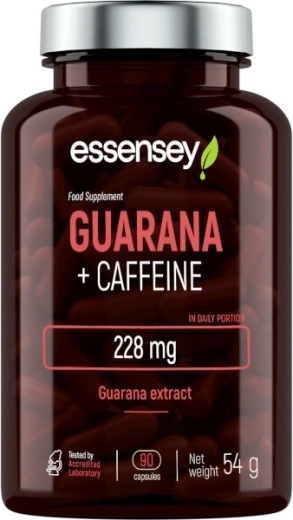 Essensey guarana + koffein – 90 kapszula