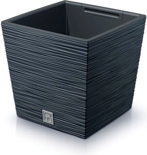 Furu Square Low 24 cm virágtartó – antracit