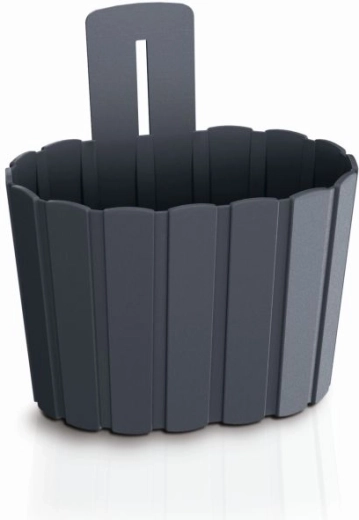 Fali függő kaspó BOARDEE WALL 19,4 cm – antracit