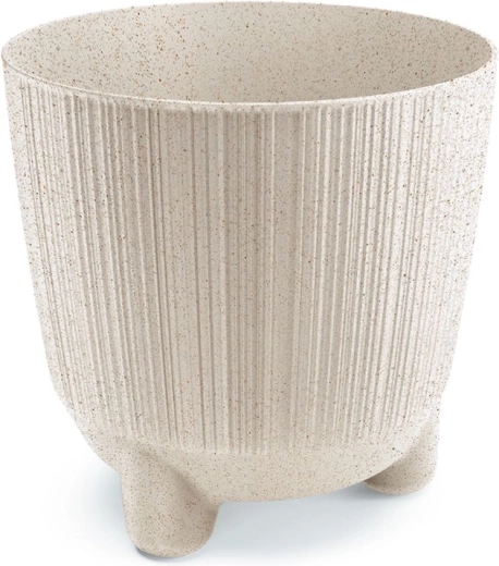 RYFO ECO WOOD virágtartó 19,5 cm fehér