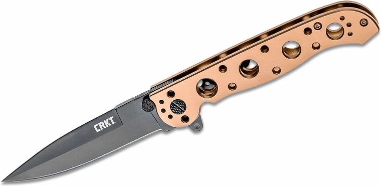 CRKT M16-03BK fekete–bronz zsebkés 9 cm