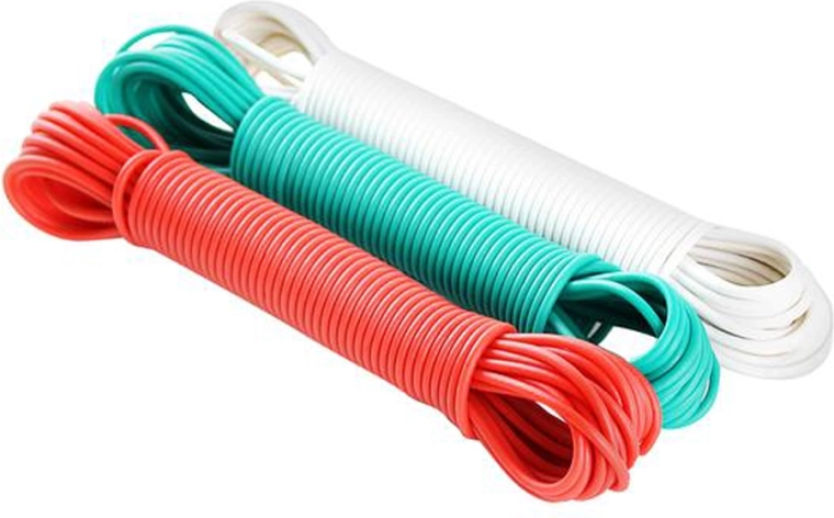 30 m-es acélbetétes ruhaszárító kötél