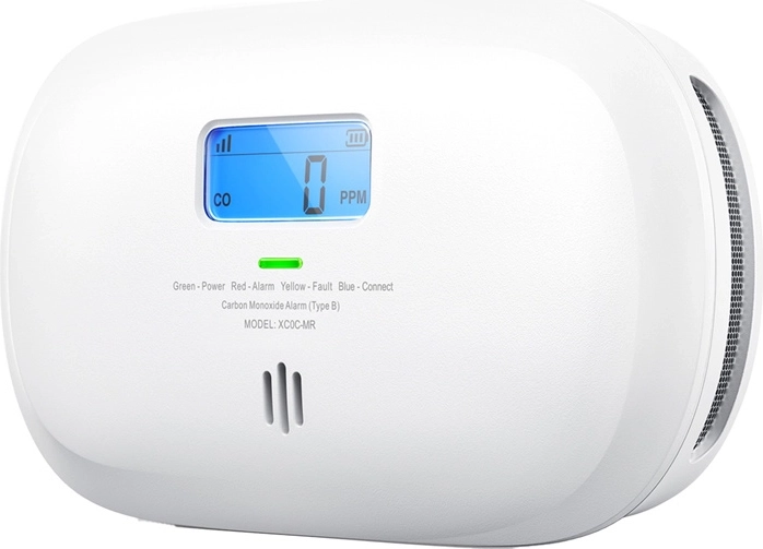 X‑Sense Link+ szén-monoxid‑érzékelő LCD kijelzővel