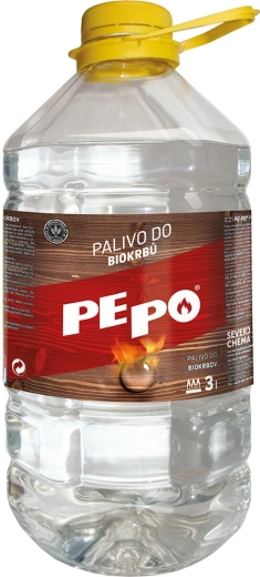 PE-PO bioetanol kandalló üzemanyag 3 l