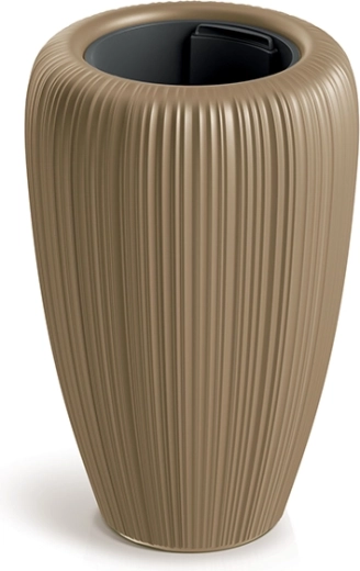 OROBO virágcserép 29 cm, karamell