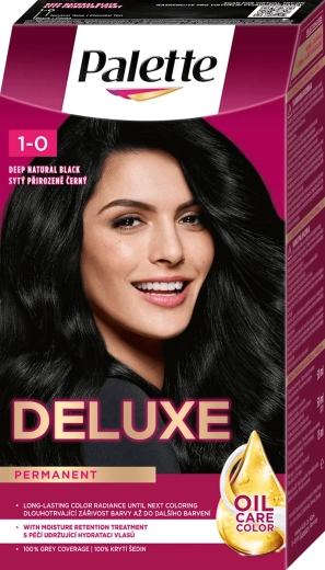 Palette Deluxe 1-0 mély, természetes fekete 50 ml