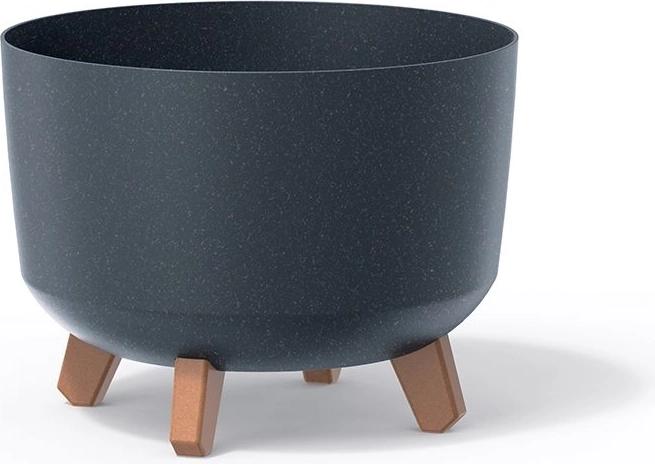 Gracia Standard Eco Wood virágtartó 33,9 cm antracit