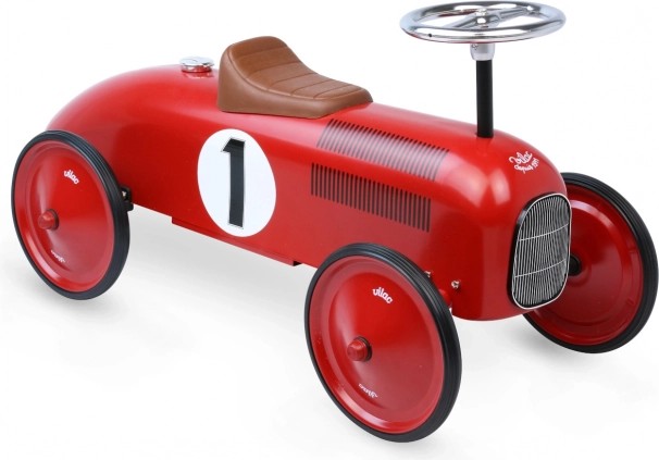 Vilac vintage piros fém futóbicikli autó