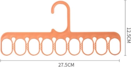 Függő ruhaszervező fehérneműhöz és zoknikhoz, multifunkciós – narancssárga