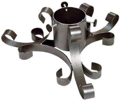 Roja fém karácsonyfa talp 430 × 370 × 155 mm