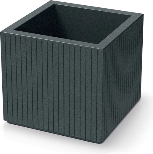 Coro Square virágtartó 40 × 40 cm grafitszürke