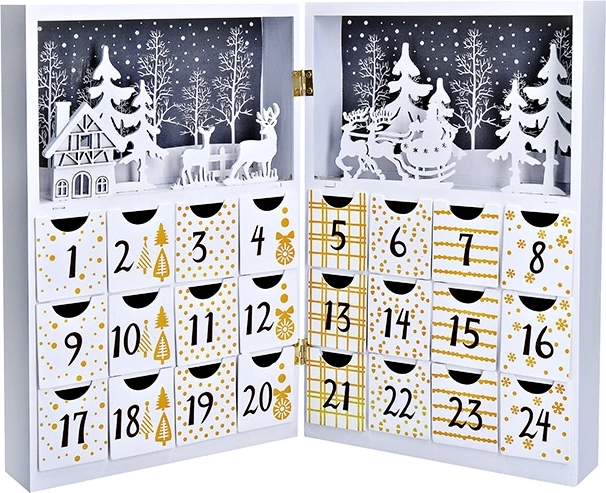 Solight LED adventi naptár könyv 40 × 30 cm