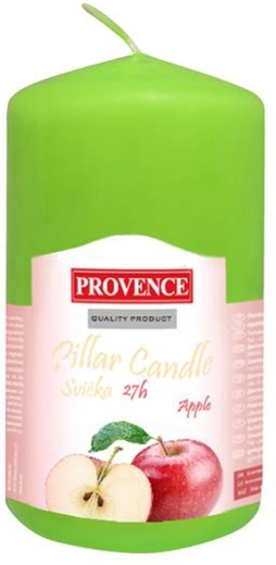 Paraffin illatgyertya henger alma 6 × 11,1 cm