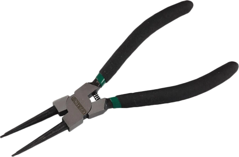 Egyenes belső biztosítógyűrű fogó 180 mm STALCO