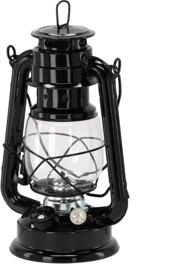 Klasszikus fém petróleumlámpa 28 cm